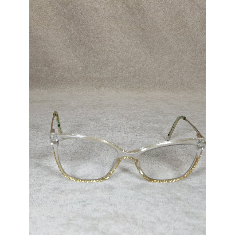 bebe BB5203 204 Taupe Crystal Clear Authentic Full Rim Eyeglass Frames 52-17-135